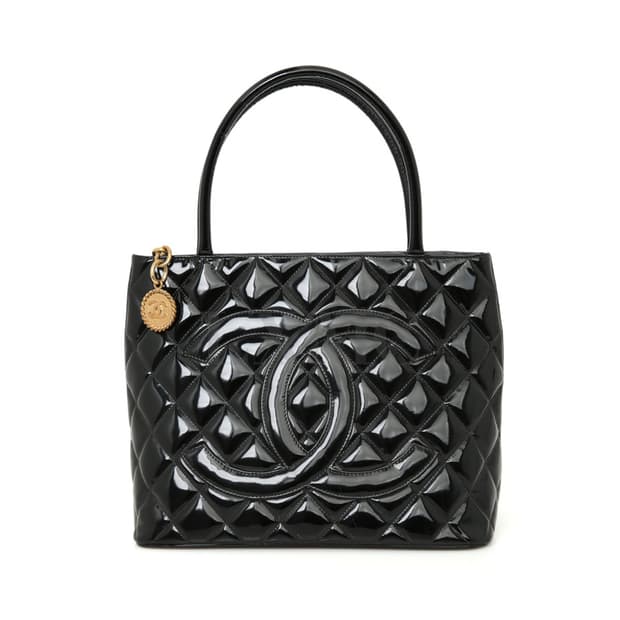 샤넬 코인백 메달리온 페이던트 빈티지 토트백 A01804