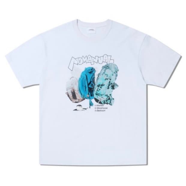 노매뉴얼 백팩 반팔티