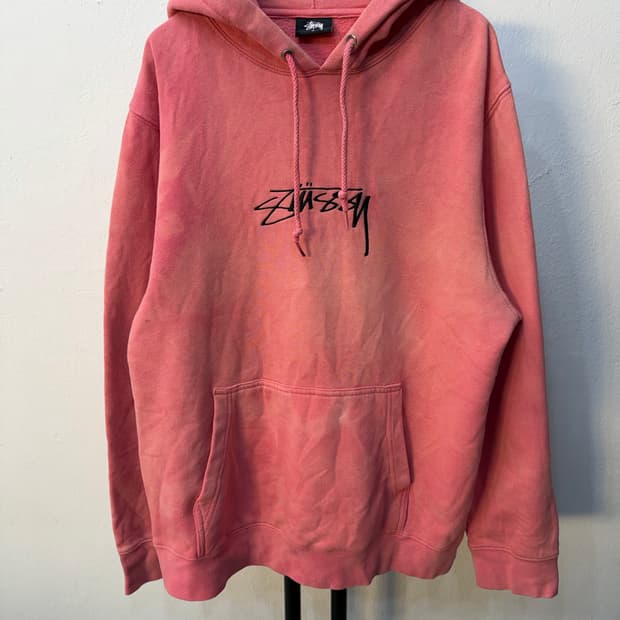 정품) 스투시 타이다이 후드티 M