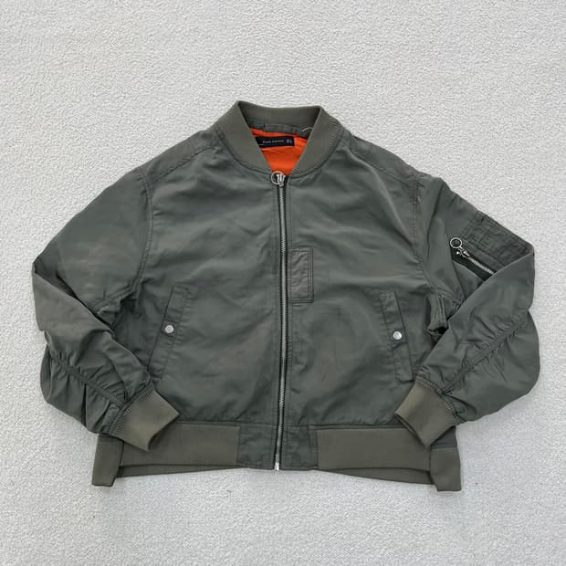 L 자라 봄버 항공점퍼 자켓 0305M