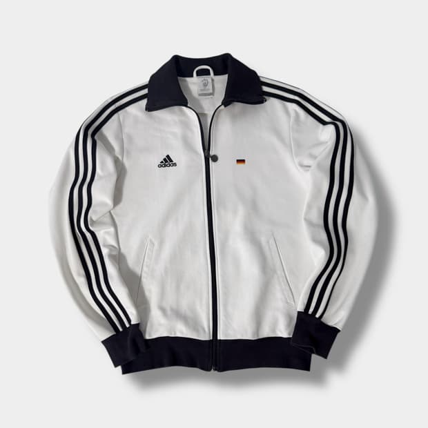 아디다스 00‘s 루즈핏 흰검 독일 08유로파 트랙 져지