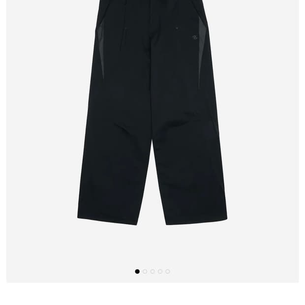 [4] 산산기어 웰드 패치드 팬츠 블랙