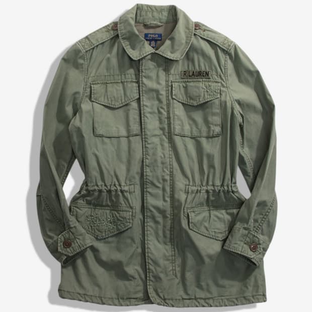 H-2722 Polo ralph lauren Military parka 