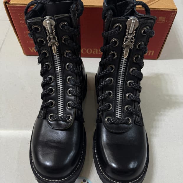 크롬하츠 x 웨스코 파이어맨 잡마스터 부츠 