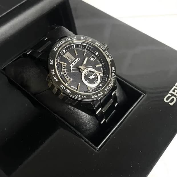 세이코 브라이츠 월드타임 시계