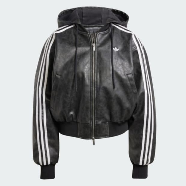 아디다스 아딜레늄 포우 레더 자켓
