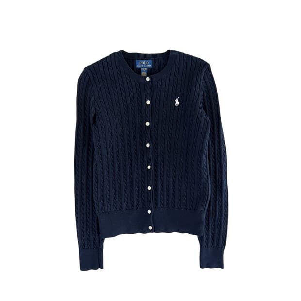 폴로 랄프로렌 네이비 가디건 girls L