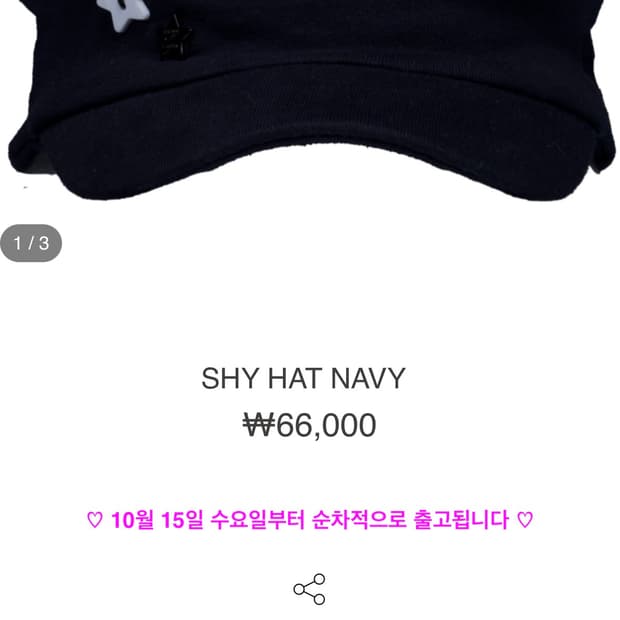 샬롬클럽 shy hat