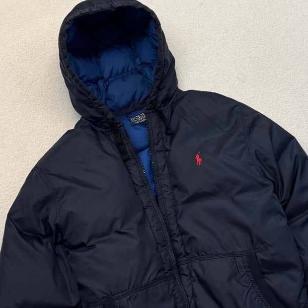 폴로 빈티지 덕다운 패딩