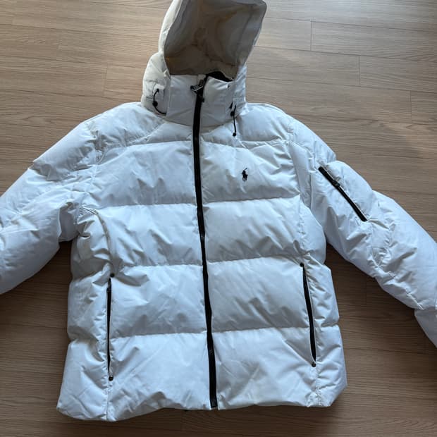 폴로 랄프 로렌 패딩 화이트