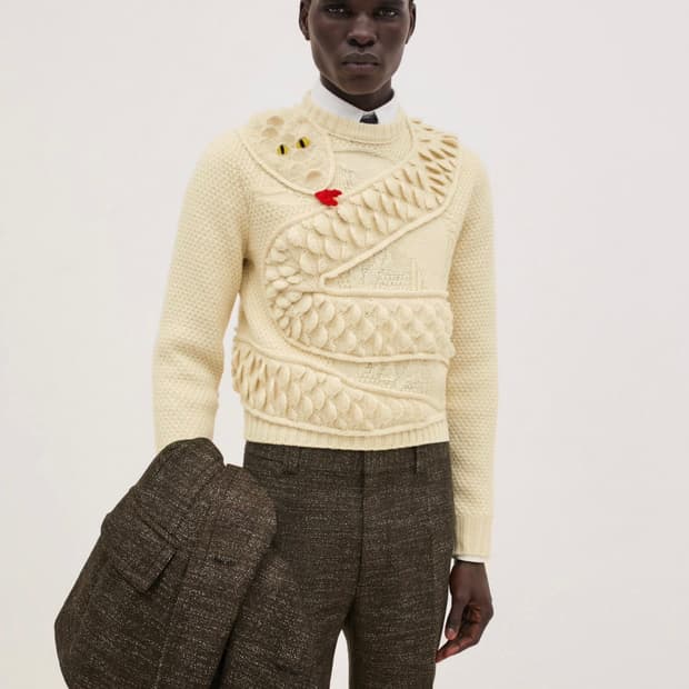 Bottega veneta snake sweater