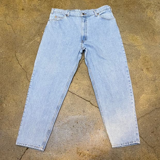 미국 빈티지 리바이스 오렌지탭 550 청바지