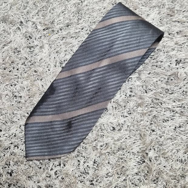 아르마니꼴레지오니 사선 패턴 넥타이 Free - N28