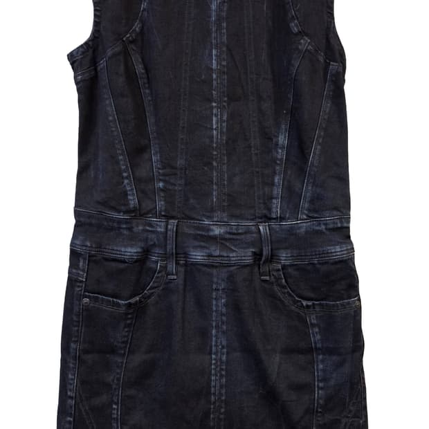 G-STAR 데님 민소매 원피스(S)스판