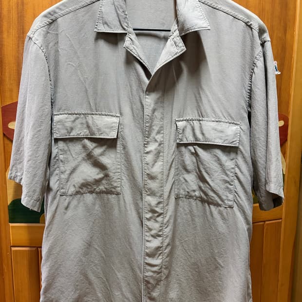 (M) UnitedArrows green label 사파리 반팔셔츠