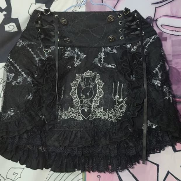 고딕 스커트 타오바오