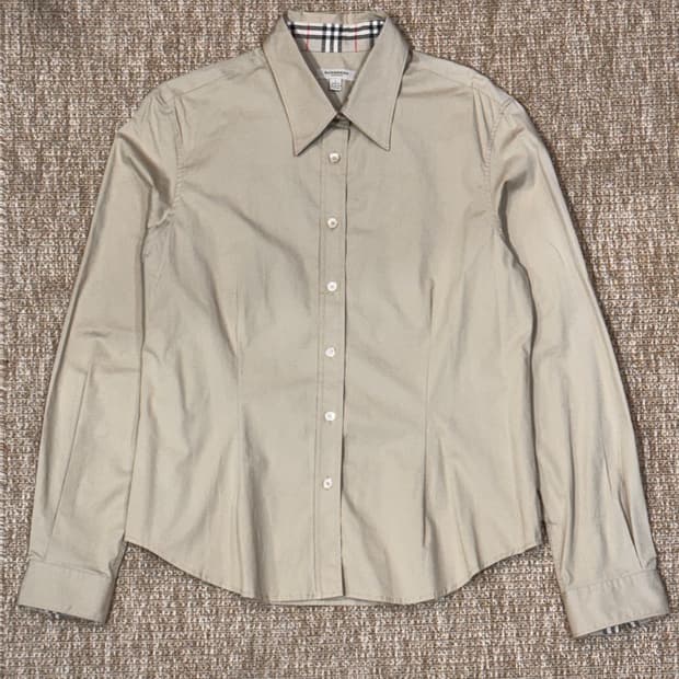 버버리 베이지 셔츠