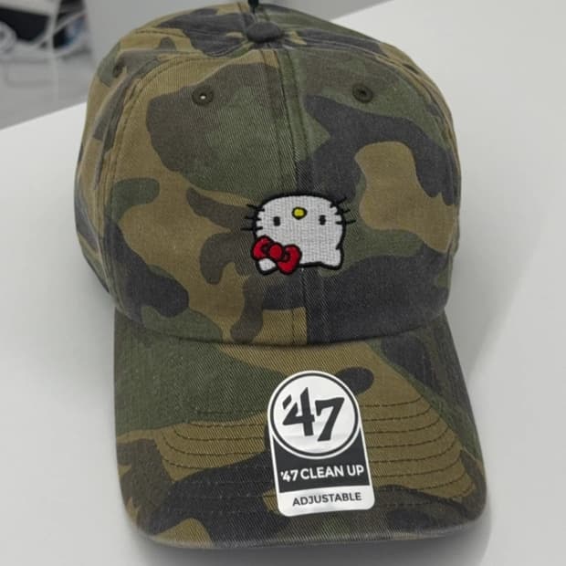 nptsss 헬로키티 47볼캡 밀리터리 모델입니다 