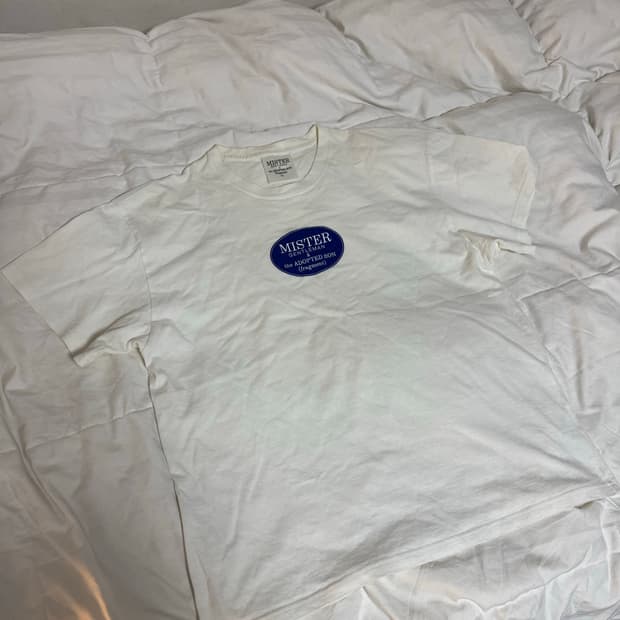 미스터젠틀맨 프라그먼트 티셔츠 L