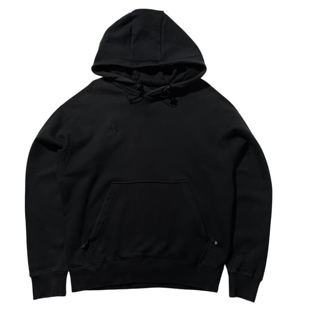 나이키 ACG 로고 후드 블랙