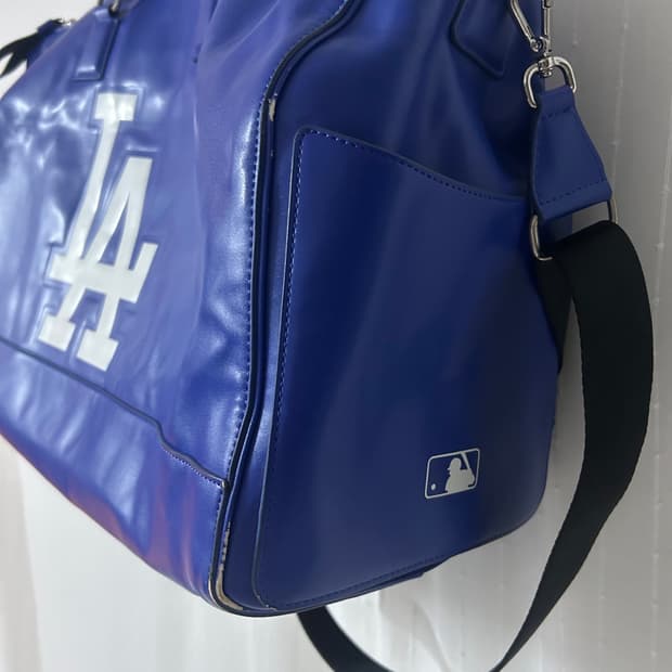 MLB 로스앤젤레스 다저스 가죽 더플백