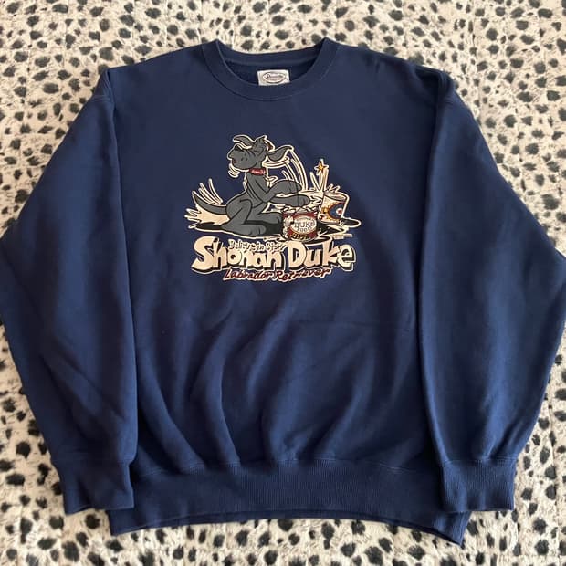 일본 조이마크디자인 쇼난듀크 스웻셔츠 L 구제 빈티지 서핑 캡틴산타