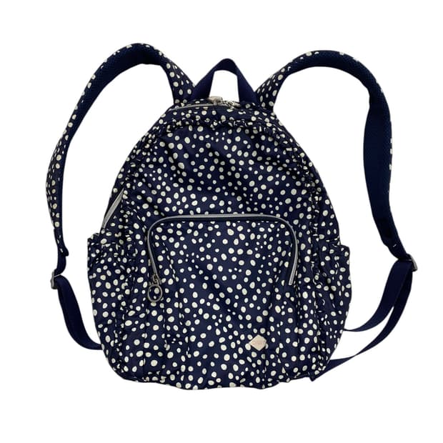 Ollily 네이비 도트 백팩