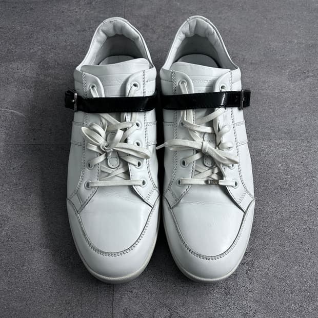 디올 옴므 2006 B23 스트랩 로우 스니커즈