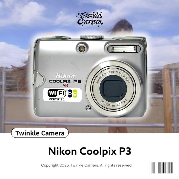(희귀⚡️) Nikon 니콘 쿨픽스 P3 (p4)