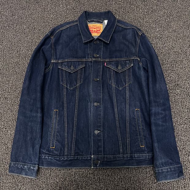 리바이스 진청 데님 트러커 자켓 L
