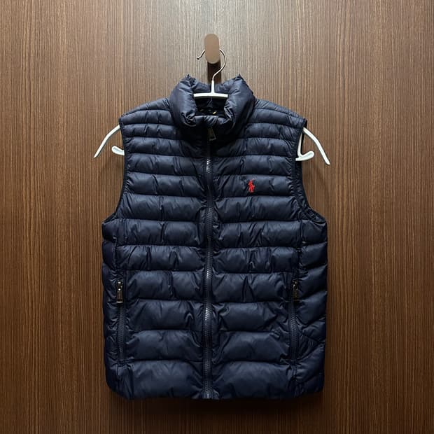 랄프로렌 폴로 경량 패딩 조끼 10-12세 