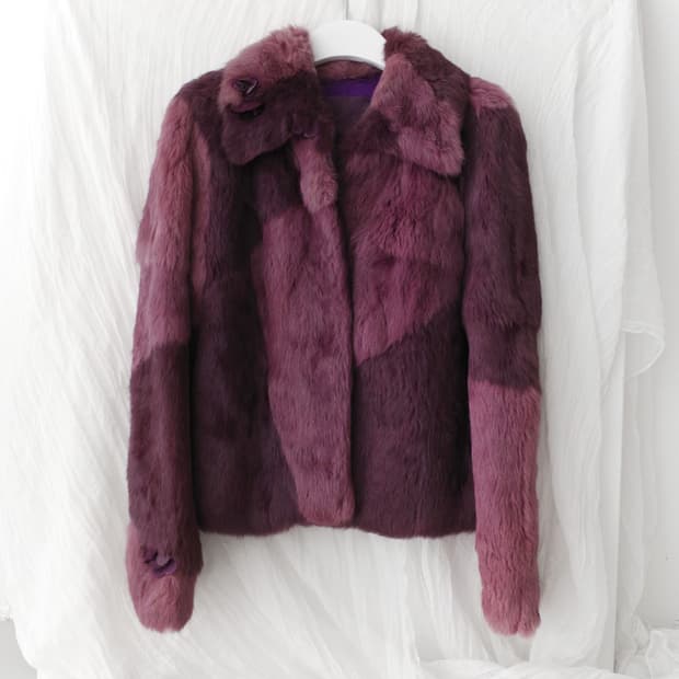 patch fur jacket