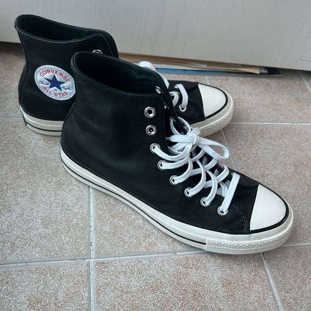 컨버스 척 70 레더 블랙 270