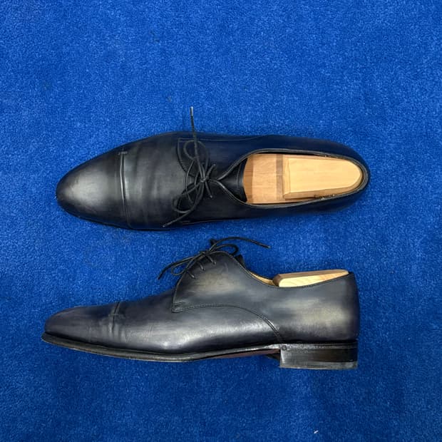 벨루티(Berluti) 알레산드로 베네치아 레더 홀컷 - UK 8