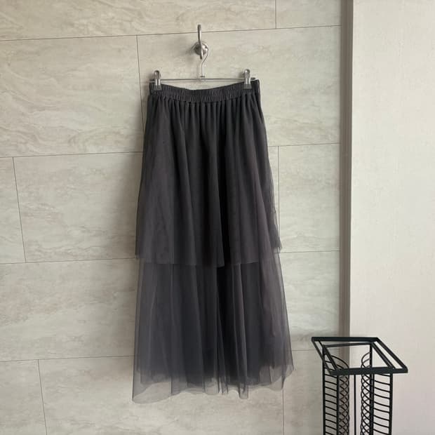 layered tulle skirt