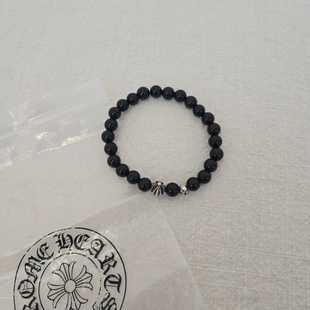 크롬하츠 8mm 오닉스 비즈 팔찌