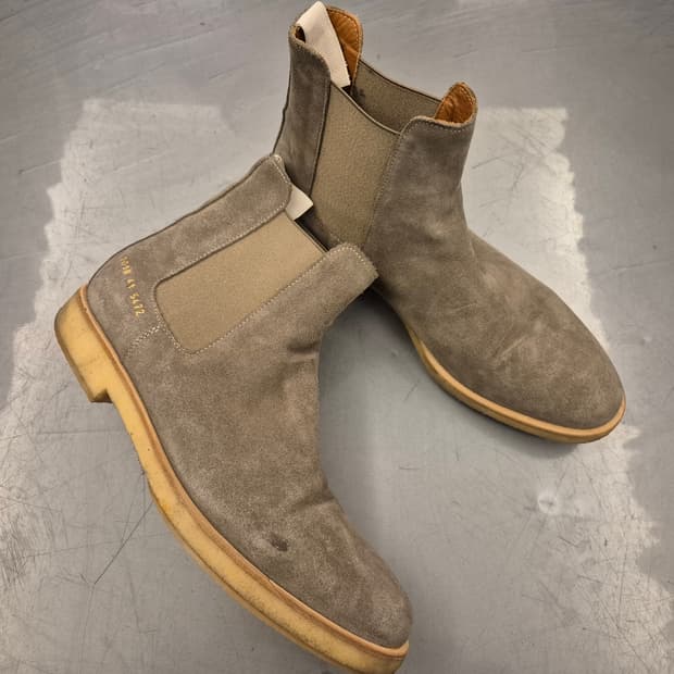 커먼프로젝트 스웨이드 첼시 부츠