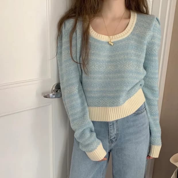 메이비베이비 디어리스트 벨 니트 / 여성 니트/ 여자 니트 