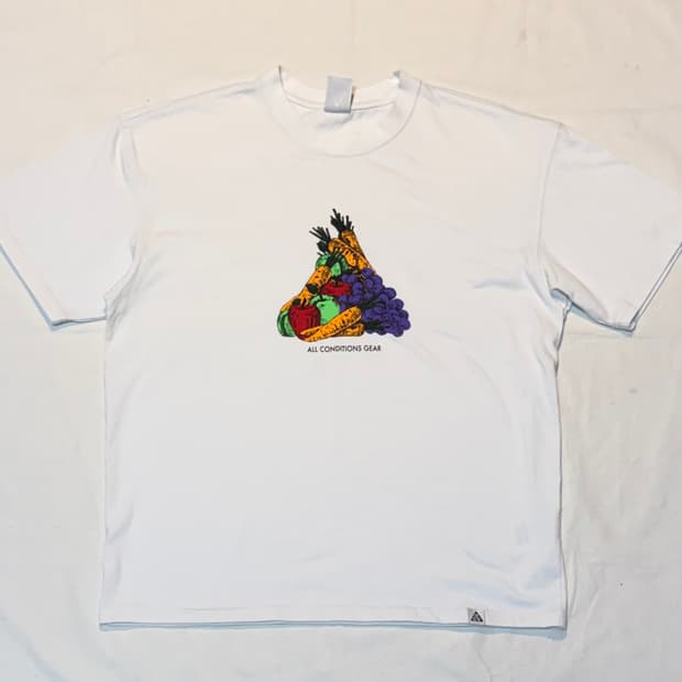 나이키 ACG 프루츠 앤 베지스 프린팅 티셔츠 화이트