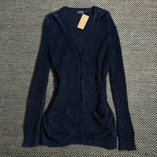 신형 폴로 랄프로렌 아메카지 모리걸 롱 가디건y 5414