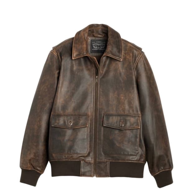 리바이스 A2 레더자켓