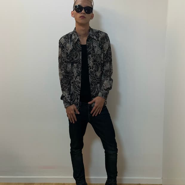 TORNADO MART floral pattern shirt