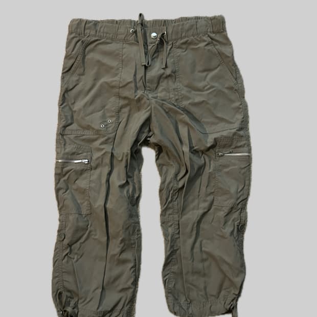 7부 빈티지 팬츠