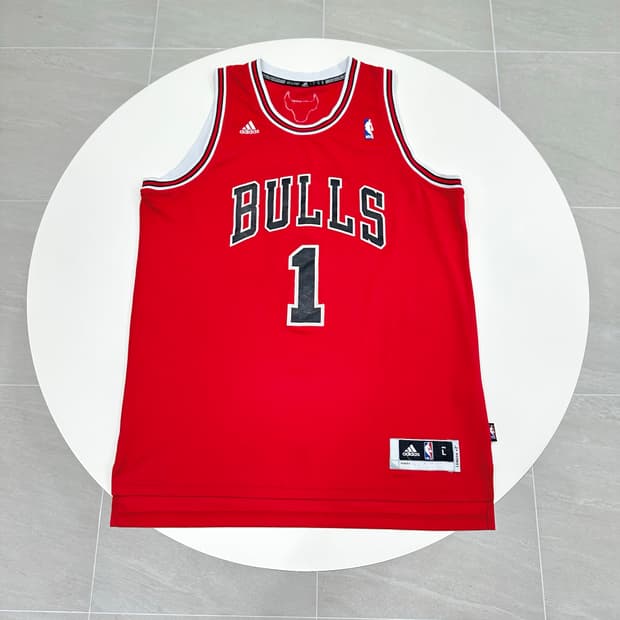 아디다스 NBA 시카고불스 데릭로즈 스윙맨 져지 L 100