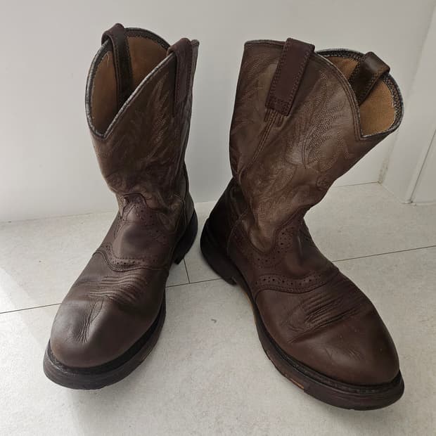 ARIAT 레더 웨스턴부츠
