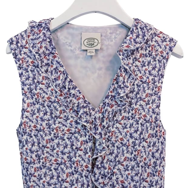 Laura Ashley 로라애슐리 레이온 민소매 롱원피스