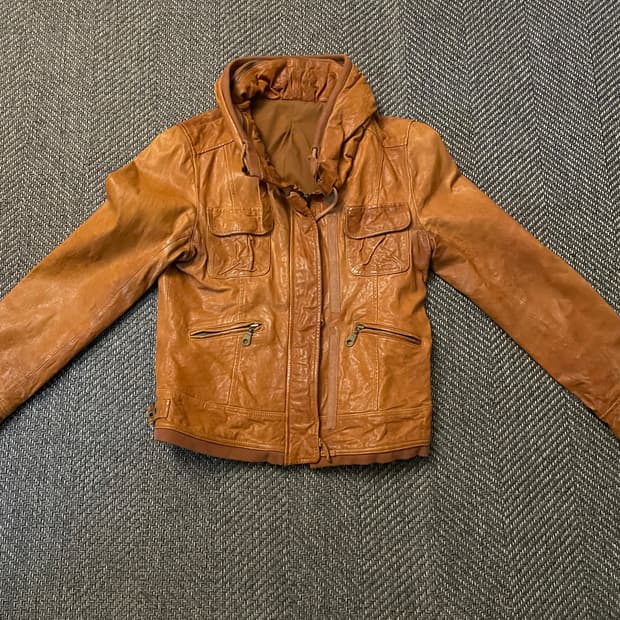 빈티지 양가죽 자켓