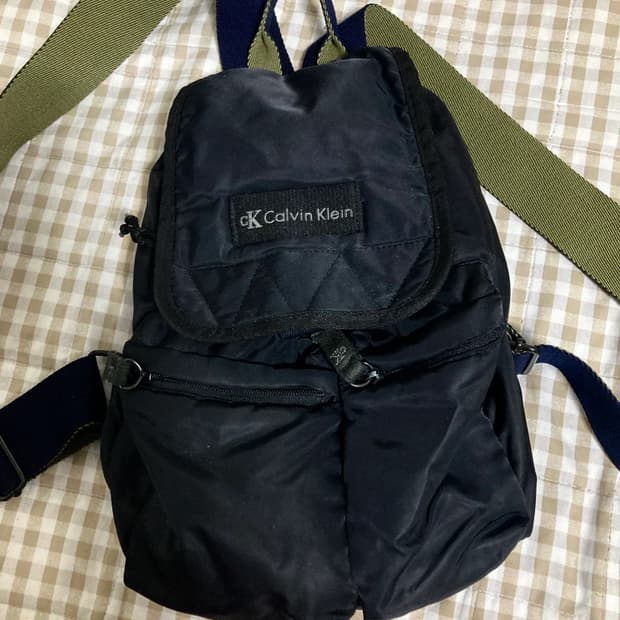 캘빈클라인 ck 나일론 미니 복조리백팩