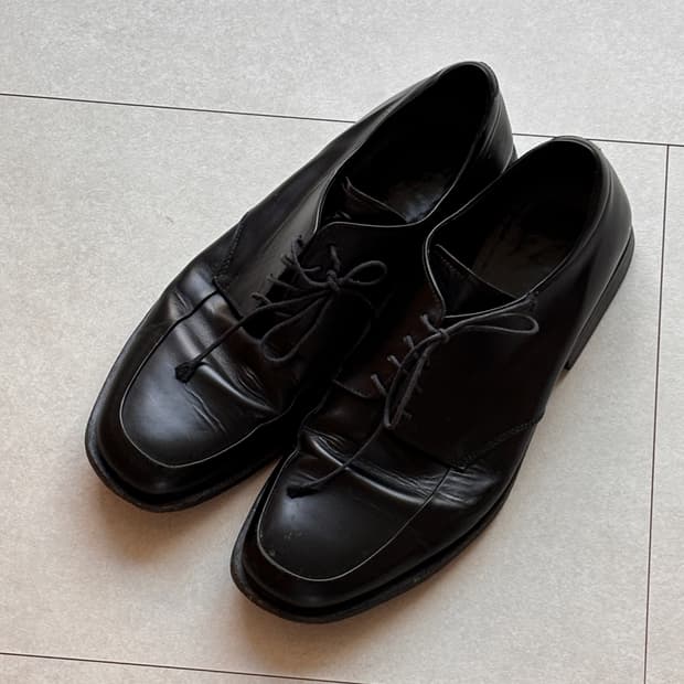 Vintage Prada SquareToe DerbyShoes UK8.5