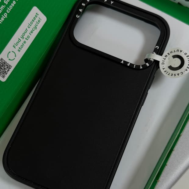 케이스티파이 맥세이프 아이폰 17 pro 케이스 블랙